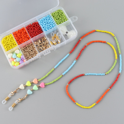DIYSummer Beach Glasses Chain Multicolor Eyeglasses Jewelry