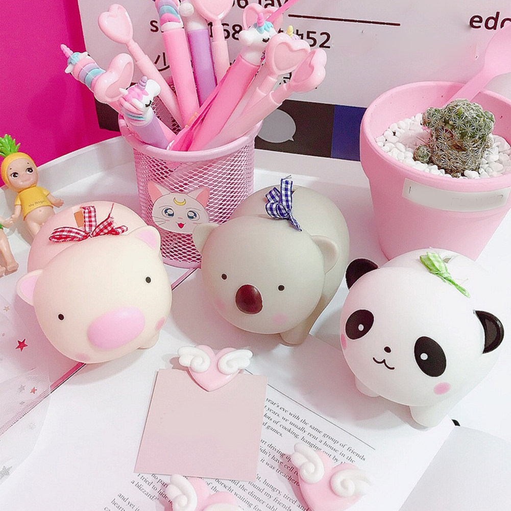 piggy bank money box saving cash coin cute cartoon animal ki