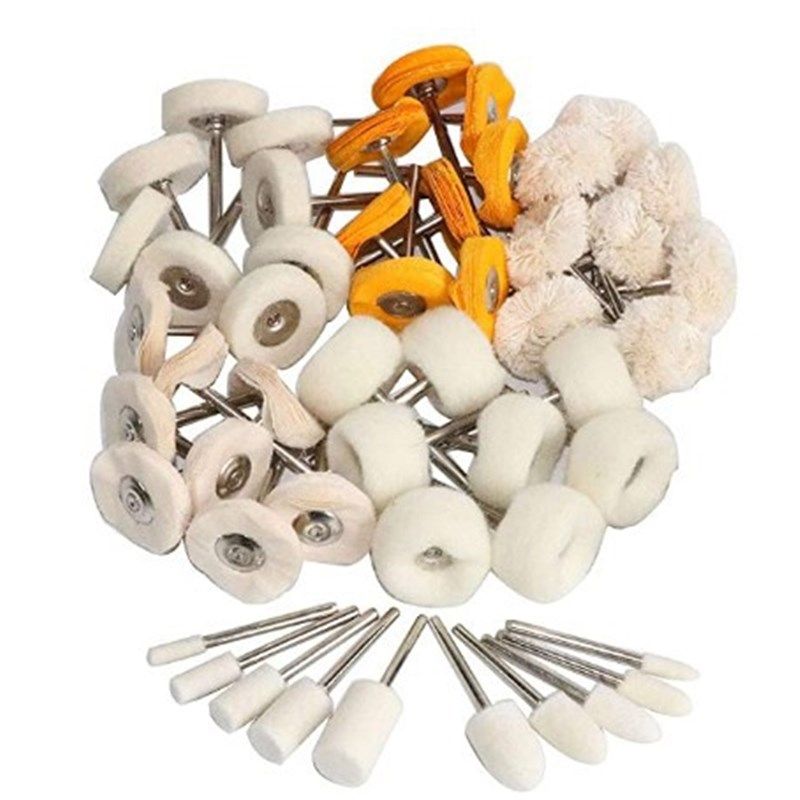 50PC抛光轮羊毛轮毛线轮羊绒磨头抛光布轮,标准件/零部件/工业耗材,磨头,淘宝优惠券,粉丝福利购,淘宝优惠卷