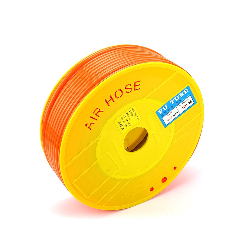 PU气管透明气动空压机软管风管6*4/8*C5/10*6.5/12*8/16*12