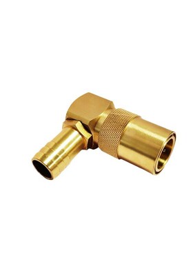 模具运水接头TLJS516弯快速快插铜K插头TLONG水嘴喉咀