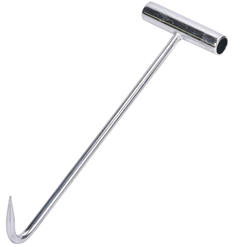 卷帘门钩开井盖钩子下水道拉货勾T型工字钩卷闸门拉W钩窨井盖铁钩