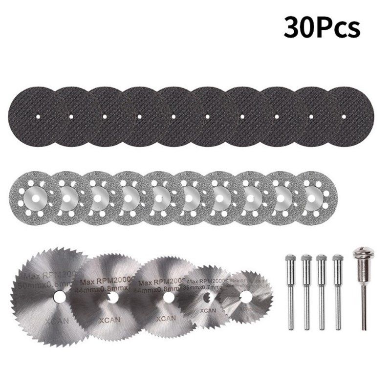 30件套金属木头塑料玉石陶瓷切割锯片 砂轮片木工片玉石片,标准件/零部件/工业耗材,磨头,淘宝优惠券,粉丝福利购,淘宝优惠卷
