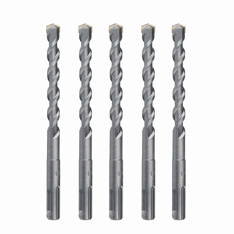 SDS冲击钻头穿墙加o长 混凝土墙壁开孔 两坑两槽圆柄一字电锤钻头