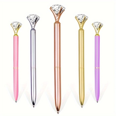 Office Pen Luxury Crystal Diamond Ballpoint Pen with5