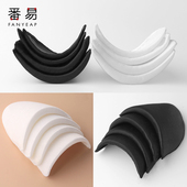 15Y10Y海绵直角肩防溜肩神器衣服毛衣西装 外套垫肩大衣肩膀垫男女