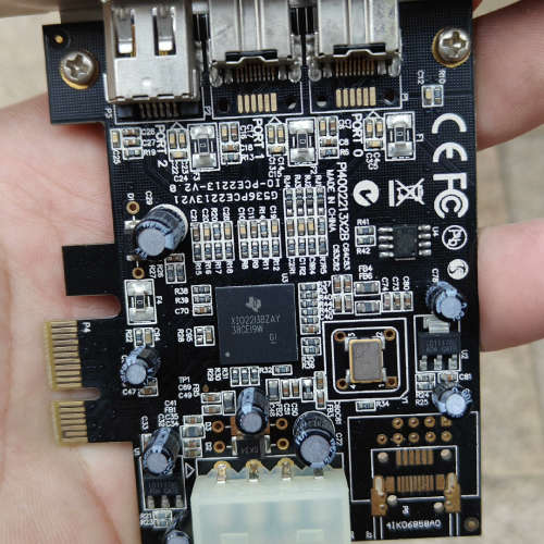 适用PCI-E转1394B卡高清DV视频采集卡，。1394A议价