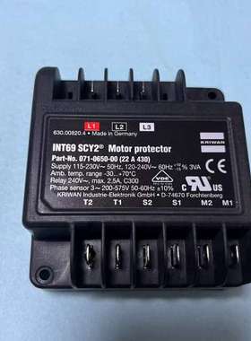 适用进口 KRIWAN保护模块INT69 SCY2，成色新，包好议价