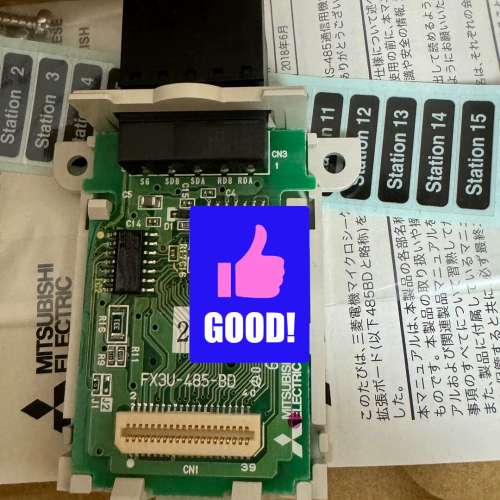 适用未拆封PLC模拟量扩展板，型号有FX3G-422-B议价