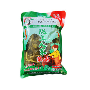 陇上人家苦苣浆水菜自制野菜芹菜苦苣天水浆水酸菜陶缸发酵姜水菜
