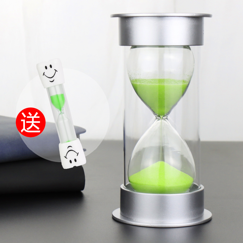 儿童分钟防摔刷牙沙漏计时器