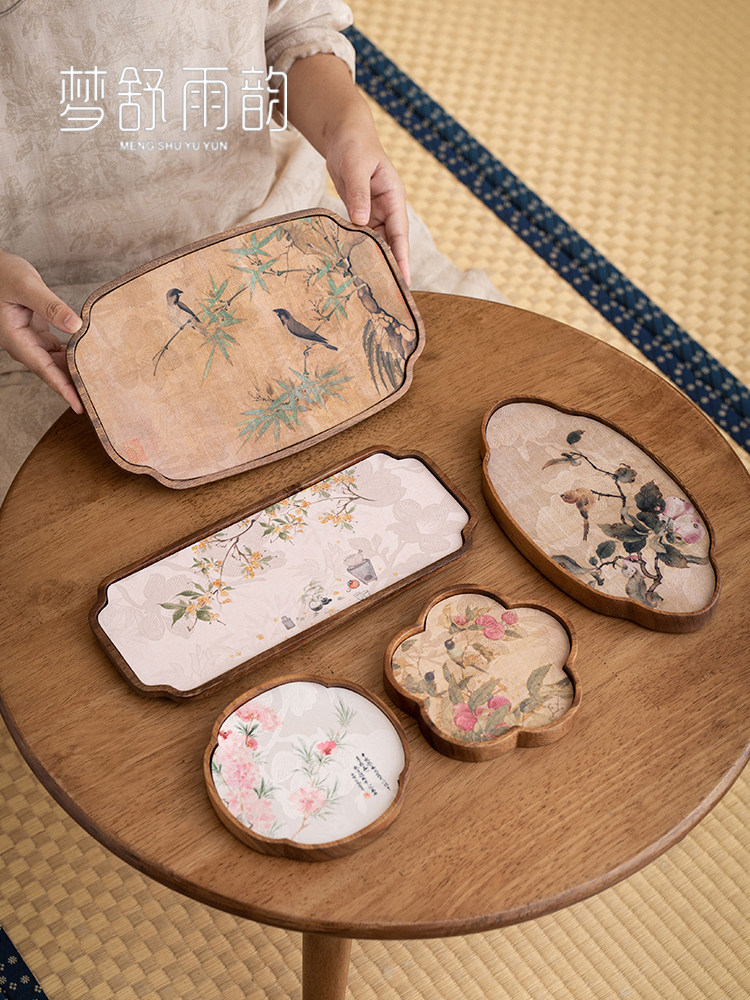 胡桃木干泡台茶席套装小型实木茶盘茶台精致茶具茶托盘壶承干泡盘,餐饮具,茶盘,淘宝优惠券,粉丝福利购,淘宝优惠卷