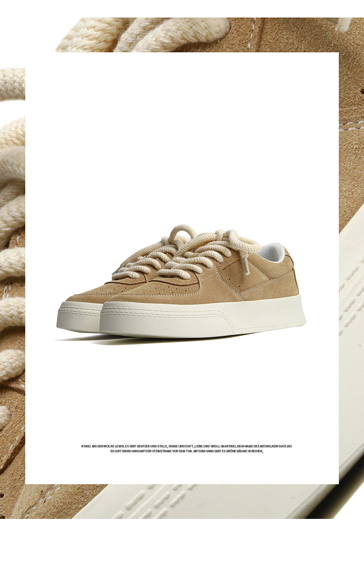 2023新款小众男潮鞋德训