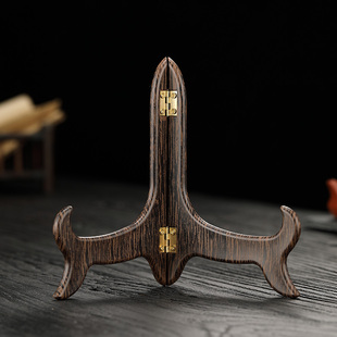 普洱茶架子功夫茶具收纳茶饼架白茶托架支架摆放展示架茶道配件