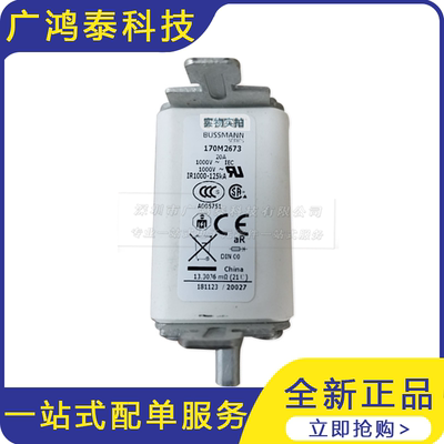 全新 170M2673/2677/2678/2679/2680/2681快速低压熔断器