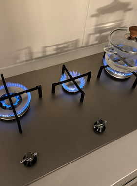 六点半Q2不锈钢加厚304三眼双眼嵌入式燃气灶家用日式多头煤气炉