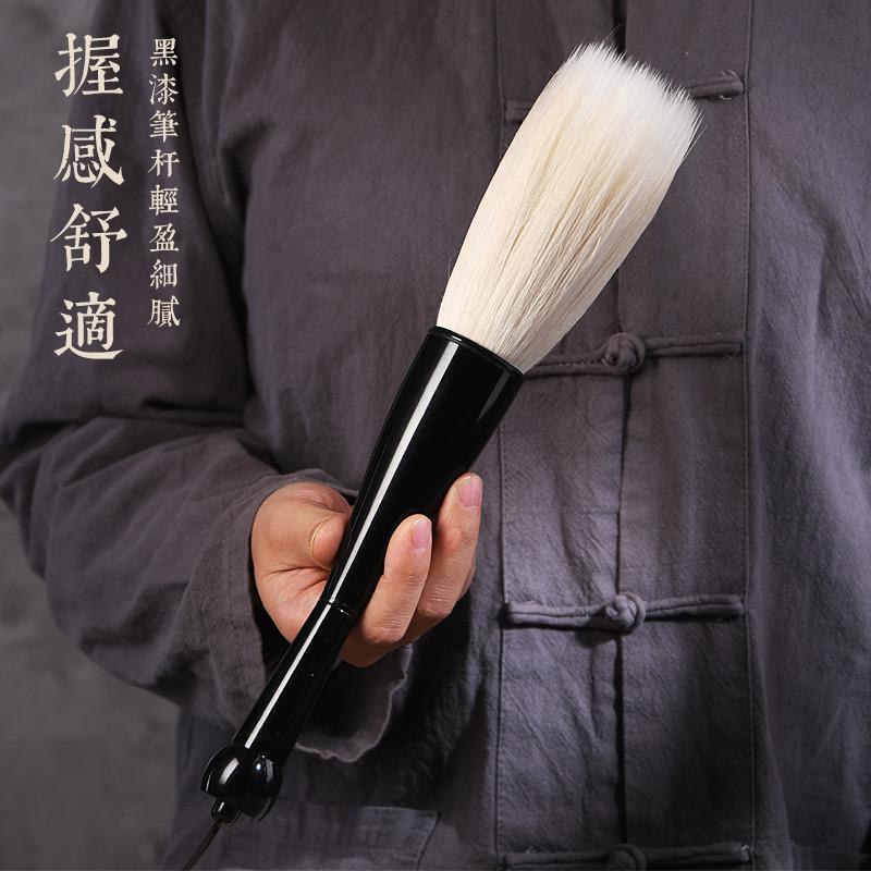 毛笔斗笔抓笔狼毫兼毫熊毫春联对联福字国画专用特大号提斗笔大字