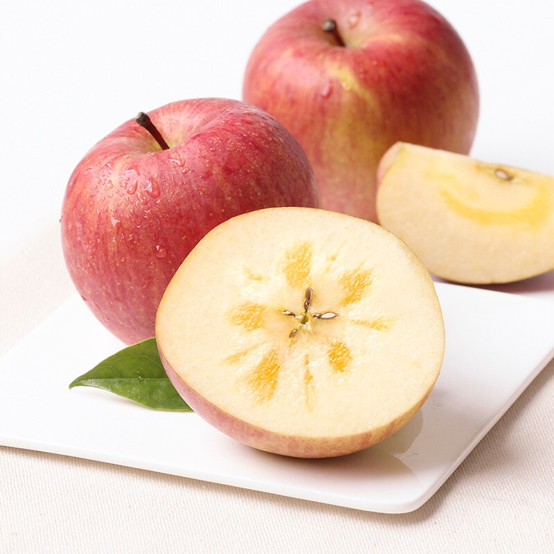 佳多果 新疆阿克苏苹果 果径80-85mm 16—20粒装 净重4kg 生鲜 新