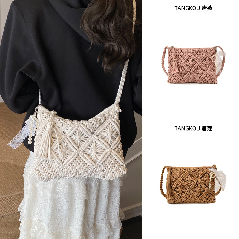 波西米亚风编织包包女2025新款夏季海边度假斜挎包旅游沙滩草编包,箱包皮具/热销女包/男包,通用款女包,淘宝优惠券,粉丝福利购,淘宝优惠卷