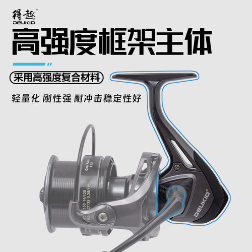 得趣渔具高强度YT路亚纺车轮