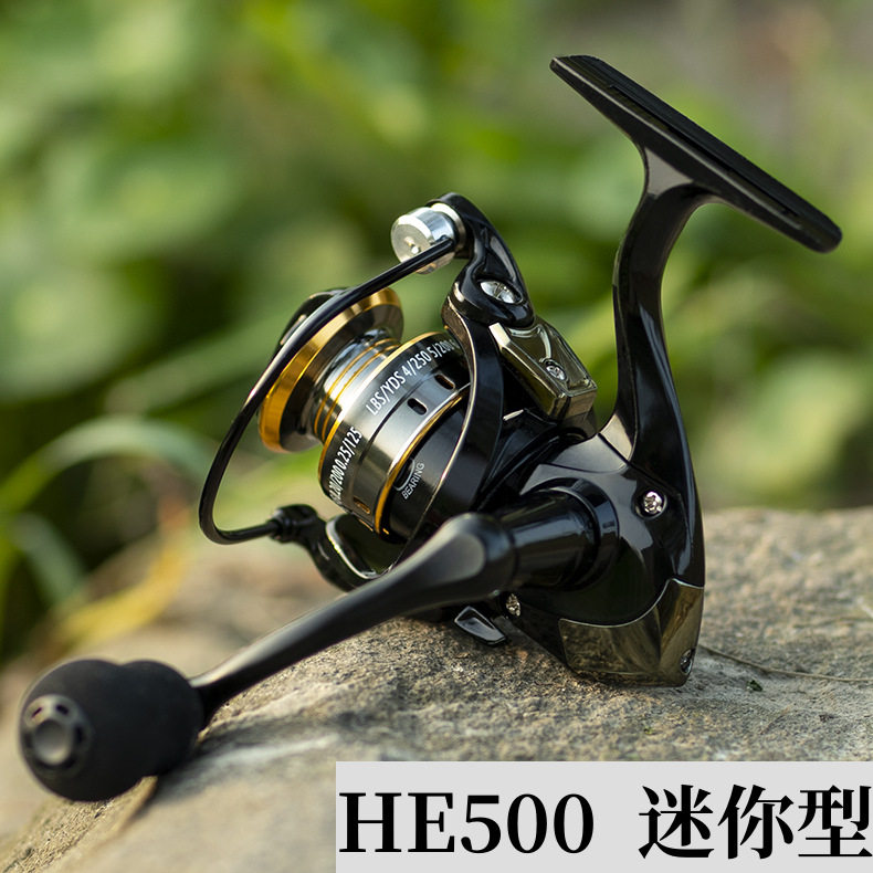 全金属纺车轮远投海杆锚鱼轮