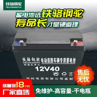 12V电瓶免维护干电瓶夜市12v36ah80a120蓄电池照明太阳能抽水机电