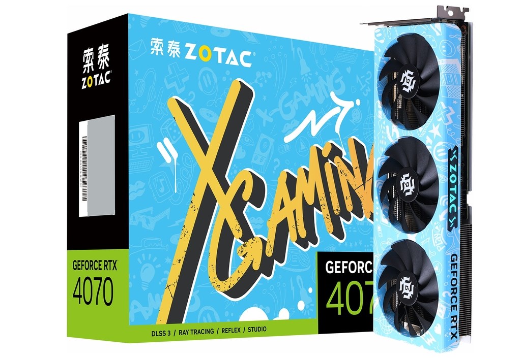 索泰RTX 4060/4070TI-12GB X-GAMING GDDR6X 4060TI 4080电竞显卡 电玩/配件/游戏/攻略 游戏掌机 原图主图