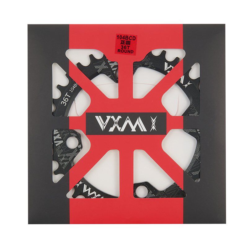 山地车单速牙盘 BCD104自行车正负齿盘片链轮32TO34T36T38T圆盘