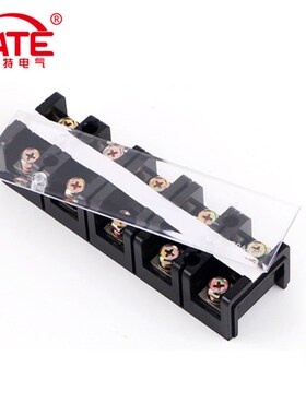 TC2005铜件接线端子排 20y0A 5P接线柱 固式大电流接线盒连接器