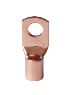 SC60只pcs盒装窥口铜接线端子SC6-25平方铜O接线鼻子JGK铜线耳端