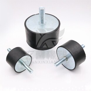 VV型30*30M8*23外螺纹减震螺栓汽车橡胶隔振器风机电机橡胶减震器