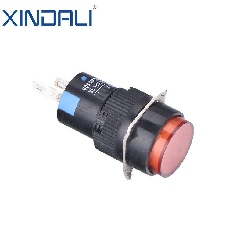 小型塑料指示灯16MM蜂鸣器和泉按钮防水信号灯高亮led方形灯罩,电子/电工,单控开关,淘宝优惠券,粉丝福利购,淘宝优惠卷