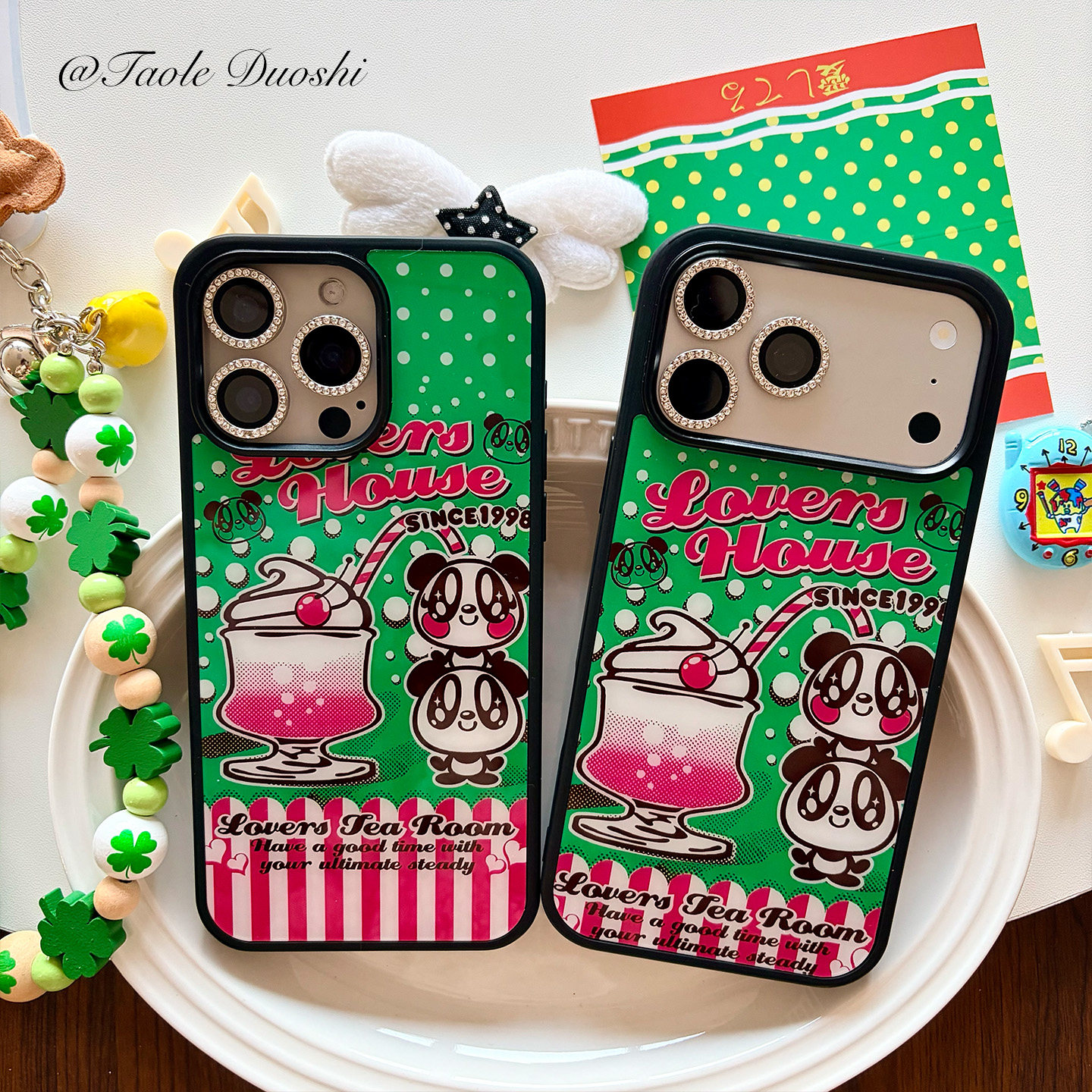 可爱汽水古早日系趣味小熊猫适用iphone1716promax亚克力壳苹果15plus手机壳14promax,3C数码配件,手机保护套/壳,淘宝优惠券,粉丝福利购,淘宝优惠卷