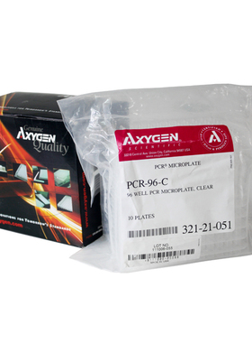 Axygen 96孔PCR板 384孔荧光定量PCR板 无裙边96孔板 PCR-96-C PCR-96M2-HS-C PCR-384-C UC-500 PCR-TS