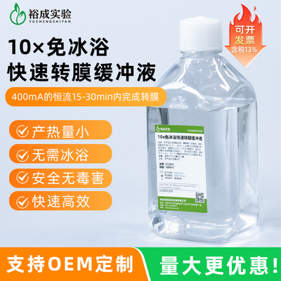 裕成实验10x免冰浴转印转膜液