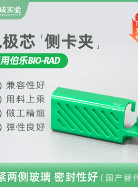 通用Bio-rad 伯乐 电极芯侧卡夹（绿色）绿色卡夹  电泳槽配件 电泳配件 1658037