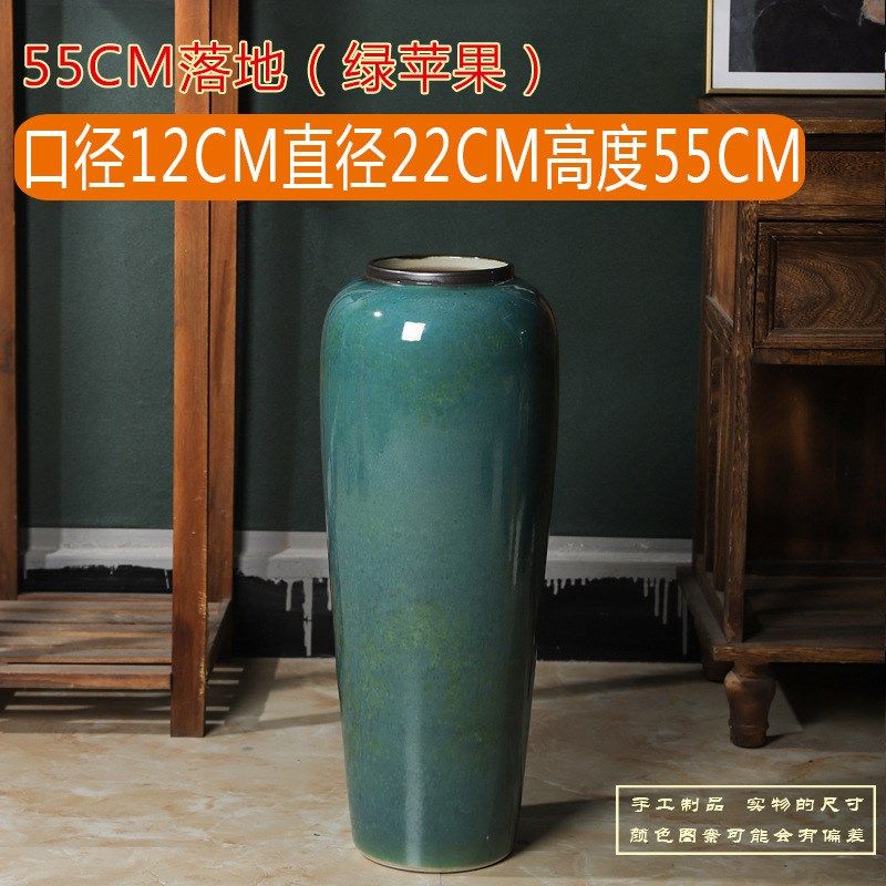 55CM高可水培落地大花瓶客厅庭院别F墅大厅酒店电视柜大号陶瓷摆,特色手工艺,其他特色工艺品,淘宝优惠券,粉丝福利购,淘宝优惠卷