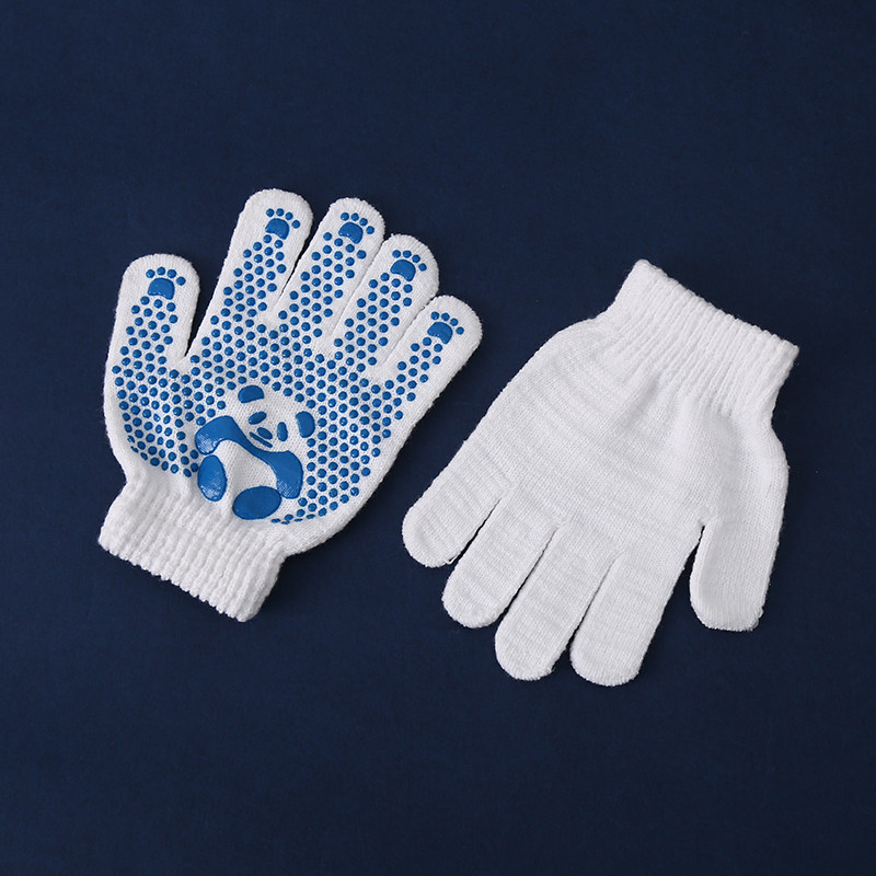 KINDERGARTEN WOODWORKING WORKSHOP LABOR PROTECTION GLOVES CHILDRENS HANDMADE DIY LABOR WEAR-RESISTANT NON-SLIP THICKENED COTTON GAUZE GLOVES