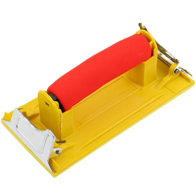 KINDERGARTEN WOODWORKING WORKSHOP SANDING TOOLS SANDPAPER RACK CHILDREN DIY HANDMADE WOOD SANDPAPER HOLDER
