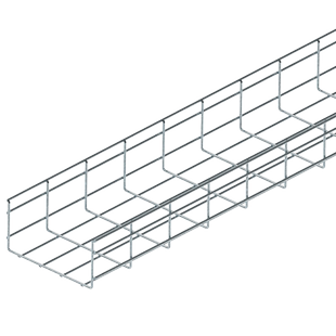 镀锌钢丝网格桥架开放式弱电综合布线网络网状线槽走线架304不锈钢热镀锌强电机房光纤走线云计算设备流水线