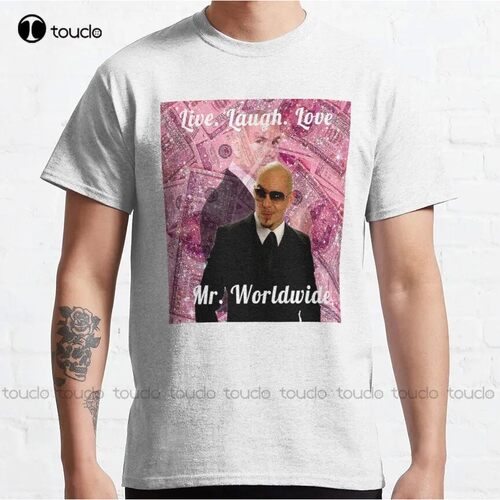Mr. Worldwide Pitbull Dollar Classic T-Shirt Pitbull Singer