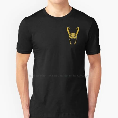 Helmet 100% Cotton T Shirt S Helmet God Of Mischief Helmet T