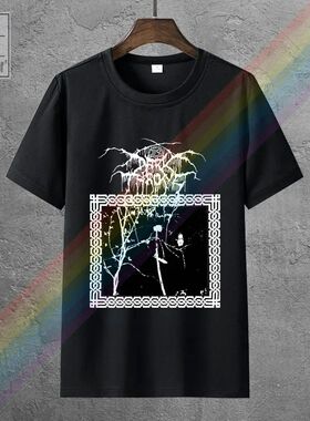 Darkthrone Under A Funeral Moon T Shirt M Immortal Ulver Ens