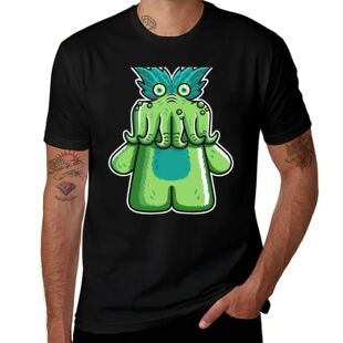 Black Friday Tickle-Me-Wiggly T-Shirt blue lock customs blac
