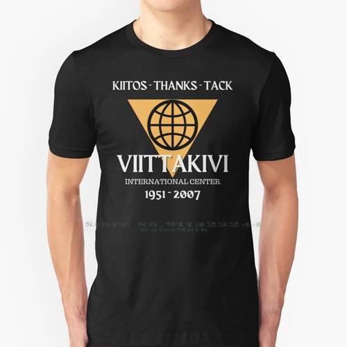 Kiitos-Thanks-Tack-Viittakivi 1951-2007 Us 100% Cotton T Shi