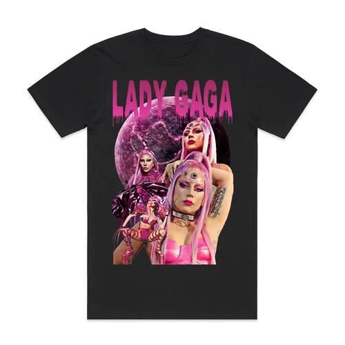 Lady Gaga T-Shirt Men Women Cotton Tees Streetwear Vintage H