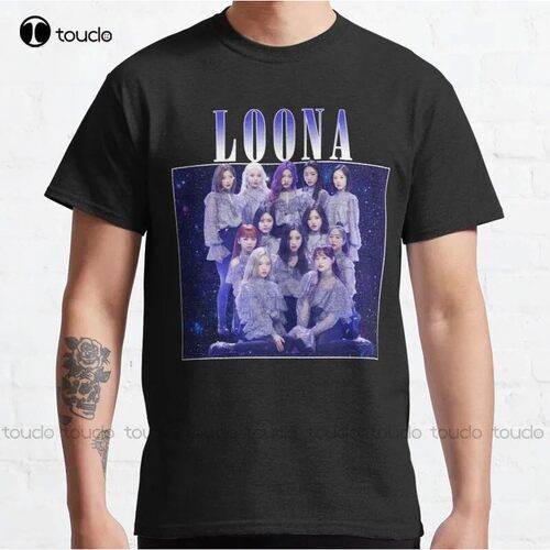 New Loona Vintage  Classic T-Shirt Cotton Tee Shirt Mens T-S