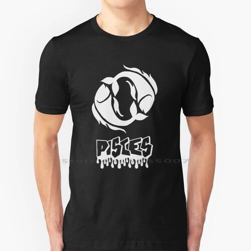 Astrological Sign Pisces Knight Legends 100% Cotton T Shirt