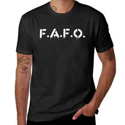 FAFO Find Out Funny T-Shirt summer clothes sports fans aesth