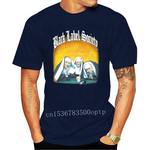 New Black Label Society Shot to Hell Mens Black T Shirt Adul